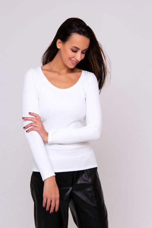 Ribbed Longsleeve 227WHT