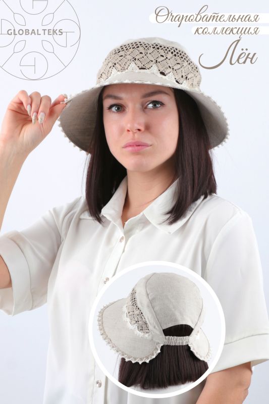 Women's linen hat No. GL420