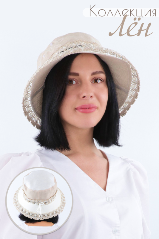 Women's linen hat No. GL422